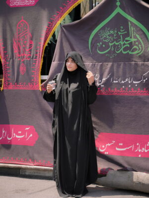 چادر نوران مناسب پیاده روی اربعین طراحی شده